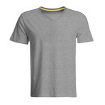 KG Technical V-Neck Tee // Heather Gray (L)