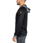 Marathon Zip Hoodie // Black (XL)