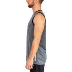Meta 1 Tank Top // Gunmetal (L)