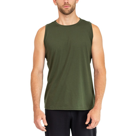 Zetta Tank Top // Rifle Green (S)