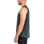 Zetta Tank Top // Gunmetal (S)