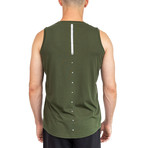 Zetta Tank Top // Rifle Green (2XL)
