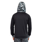 Marathon Zip Hoodie // Black (XL)