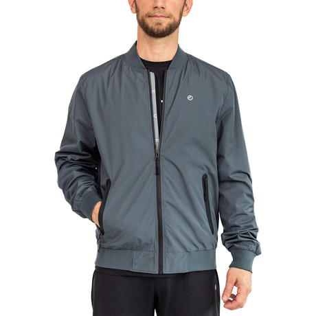 Solo Bomber Jacket // Gunmetal (S)