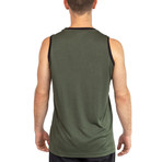 Meta 1 Tank Top // Rifle Green (XL)