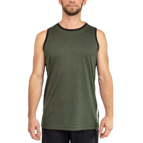 Meta 1 Tank Top // Rifle Green (S)