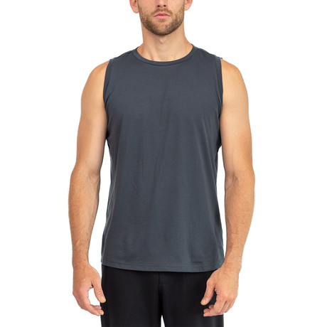 Zetta Tank Top // Gunmetal (S)