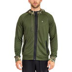 Marathon Zip Hoodie // Rifle Green (2XL)