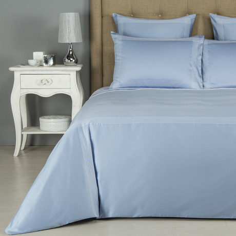 Porto Duvet Cover // Powder Blue (Queen)