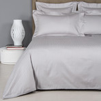 Atlantic Duvet Cover // Gray Cliff (Queen)