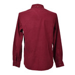 Button-Up Shirt // Red (XS)