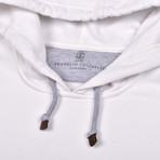 Gym Hoodie // White (XS)