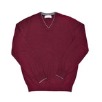 Isaac Sweater // Maroon (Euro: 50)