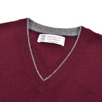 Isaac Sweater // Maroon (Euro: 50)