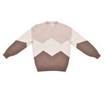 Christopher Sweater // Beige + Cream + Brown (Euro: 48)