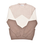 Christopher Sweater // Beige + Cream + Brown (Euro: 48)