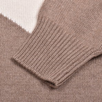 Christopher Sweater // Beige + Cream + Brown (Euro: 48)