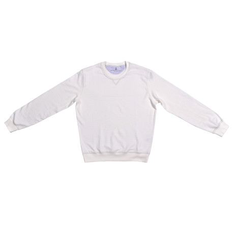 Gym Crewneck // White (XS)