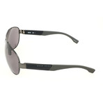 Men's 0915 Sunglasses // Gray + Black