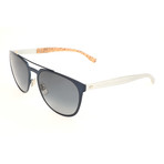 Men's 0822 Sunglasses // Matte Blue + Matte Palladium