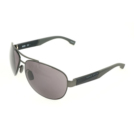 Men's 0915 Sunglasses // Gray + Black