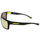 Men's 0800-S Polarized Sunglasses // Black + Yellow