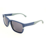 Men's 0916 Sunglasses // Matte Blue + Gray