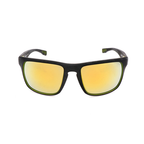 Men's 0800 Polarized Sunglasses // Black + Yellow