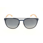 Men's 0822 Sunglasses // Matte Blue + Matte Palladium