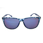 Hugo Boss // Men's 0823 Polarized Sunglasses // Blue Havana