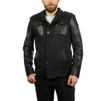 Jax Leather Jacket // Black (L)