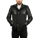 Jax Leather Jacket // Black (L)