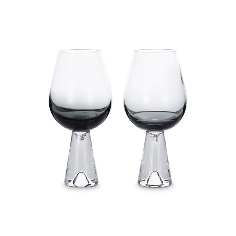Tank Wine Glasses // Set of 2 // Black
