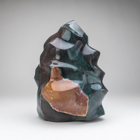 Genuine Polished Polychrome Flame Freeform