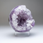 Genuine Polished Amethyst Geode Sphere v.2