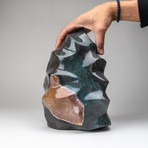 Genuine Polished Polychrome Flame Freeform