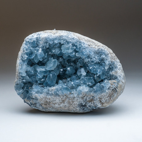 Genuine Blue Celestite Geode v.2