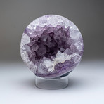 Genuine Polished Amethyst Geode Sphere v.2