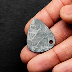 Genuine Seymchan Meteorite Guitar Pick Pendant