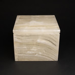 Natural Onyx Box Square // Large