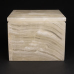 Natural Onyx Box Square // Large