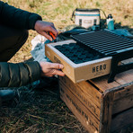 HERO™ Portable Charcoal Grill Bundle