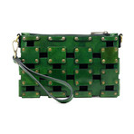 Gone Girl // Leather Clutch // Green