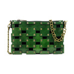 Gone Girl // Leather Clutch // Green