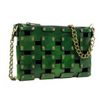 Gone Girl // Leather Clutch // Green