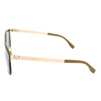 Men's 0861 Sunglasses // Black + Gold