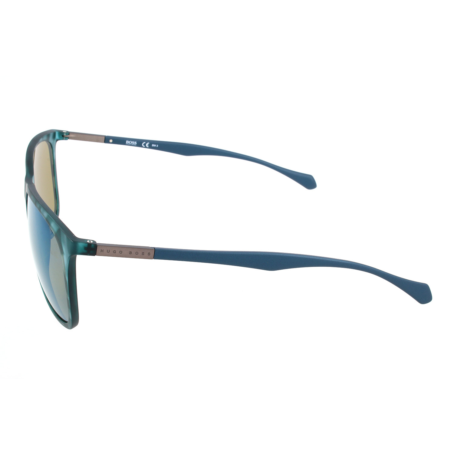 Hugo Boss // Men's 0823 Sunglasses // Teal Havana - Designer Glasses ...