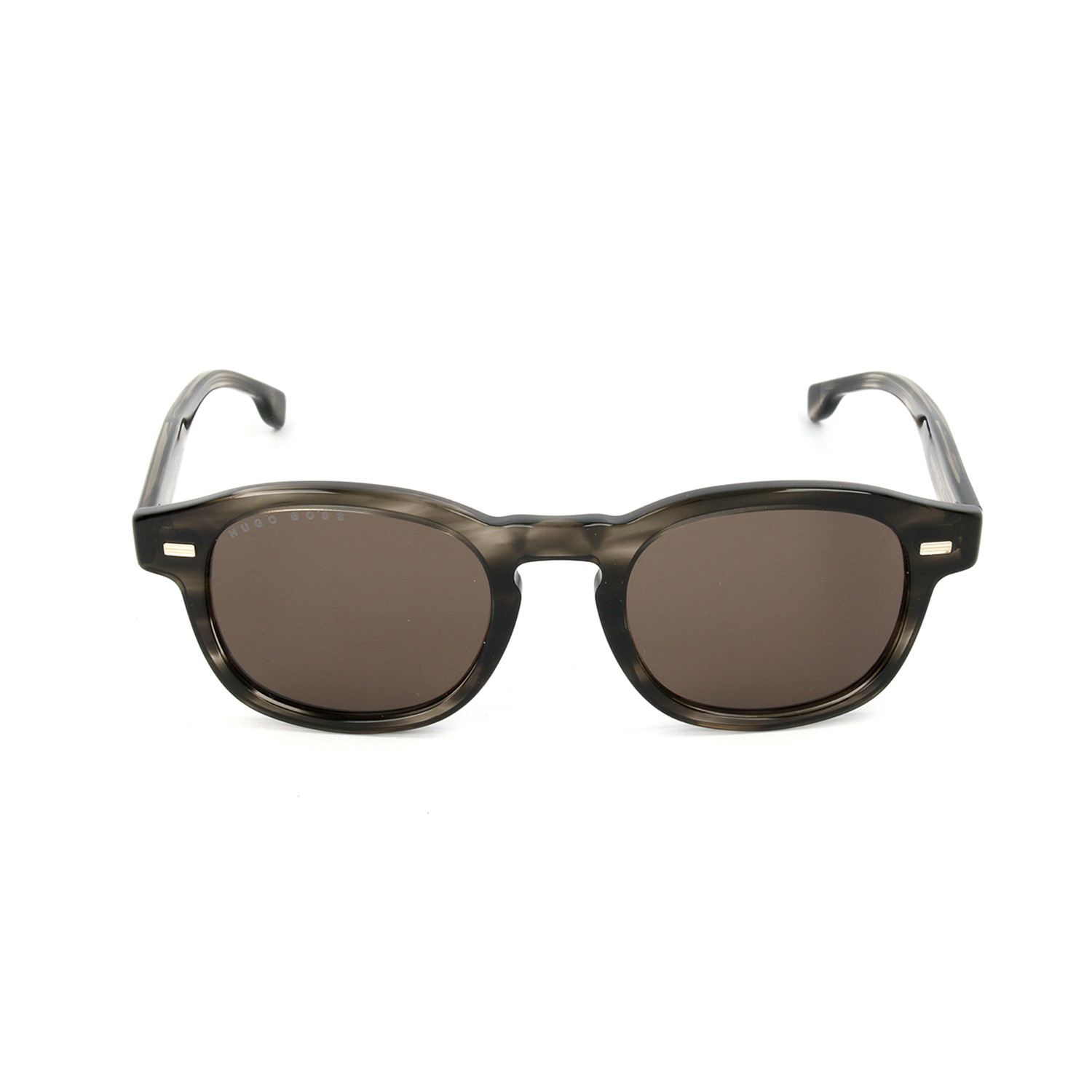 Men's 0999 Sunglasses // Striped Gray - Hugo Boss - Touch of Modern