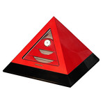 Pyramid Humidor // Red