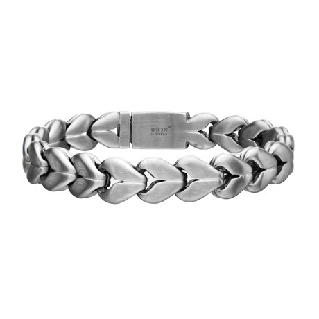 D'Artagnan Matte Double Spiga Colossi Bracelet (8")